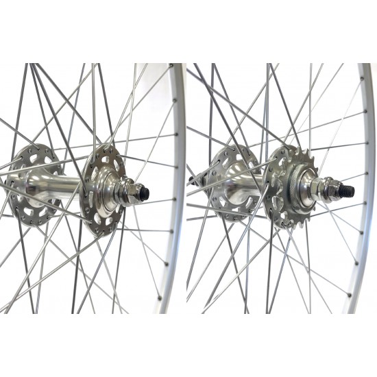 CD Wheel 700c Track Wheel Set – Sealed Hubs / 21mm Rims – Black Pr