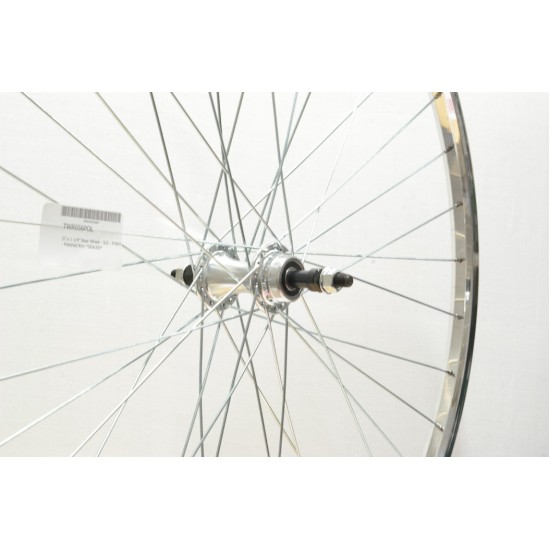 CD Wheel 27 x 1 1/4″ Rear Wheel – S/S – F/Whl – Polished Rim CD Wheel 27 x 1 1/4″ Rear Wheel – S/S – F/Whl – Polished Rim