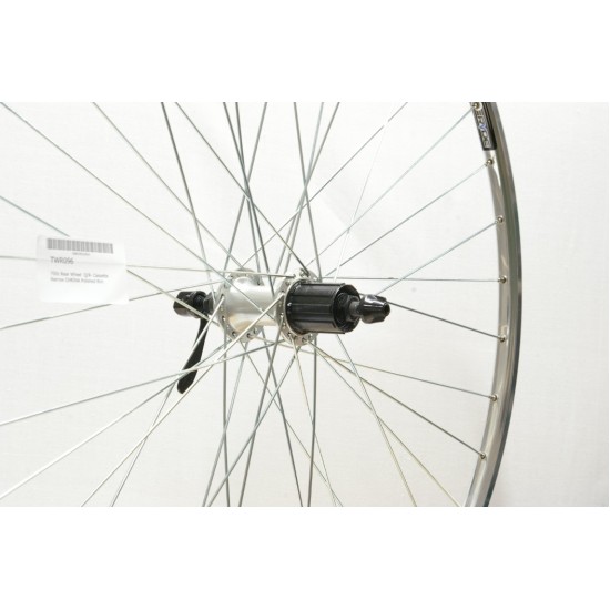 CD Wheel Shimano 700c Rear Wheel – Q/R- Cassette – Narrow Polished Rim CD Wheel Shimano 700c Rear Wheel – Q/R- Cassette – Narrow Polished Rim