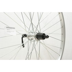 CD Wheel 26″ Rear Wheel – Q/R – Shimano Cassette – Silver ATB CD Wheel 26″ Rear Wheel – Q/R – Shimano Cassette – Silver ATB