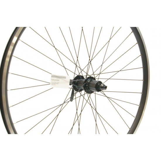 CD Wheel 26″ Rear Wheel – Q/R – Cassette – Silver V-Section ATB CD Wheel 26″ Rear Wheel – Q/R – Cassette – Silver V-Section ATB