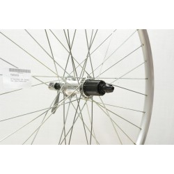 CD Wheel 26″ Rear Wheel – Q/R – Cassette – Silver V-Section ATB CD Wheel 26″ Rear Wheel – Q/R – Cassette – Silver V-Section ATB