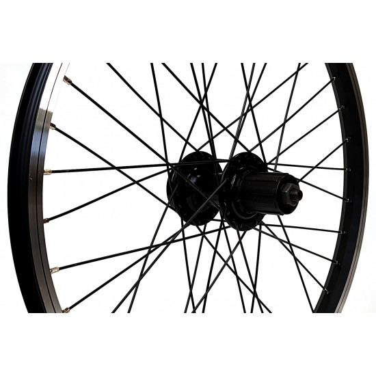 CD Wheel 20″ Rear Wheel – Q/R Disc – Cass – Black DW ATB CD Wheel 20″ Rear Wheel – Q/R Disc – Cass – Black DW ATB
