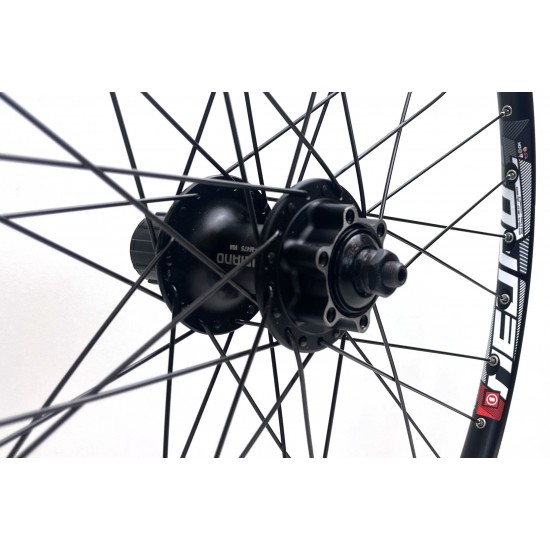 CD Wheel 26″ Rear Wheel – Shimano 475 Cass Disc Hub / Mach1 Rim BLK CD Wheel 26″ Rear Wheel – Shimano 475 Cass Disc Hub / Mach1 Rim BLK