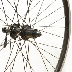 CD Wheel 27.5 Rear Wheel – QR Cassette Hub / DW V-Brake Rim BLACK CD Wheel 27.5 Rear Wheel – QR Cassette Hub / DW V-Brake Rim BLACK