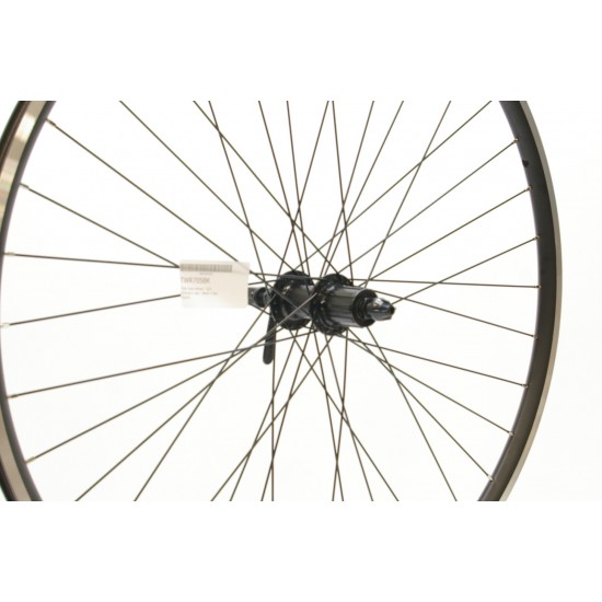 CD Wheel 700c Rear Wheel – Q/R – Cassette – Black V-Sec. Hybrid