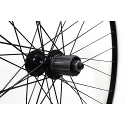 CD Wheel 700c Rear Wheel – Sealed 10/11sp Cass Hub / DW Rim BLACK
