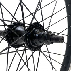 CD Wheel 20 x 1.50 BMX Rear Wheel All Black D/Wall 14mm 36Hole 9T Driver