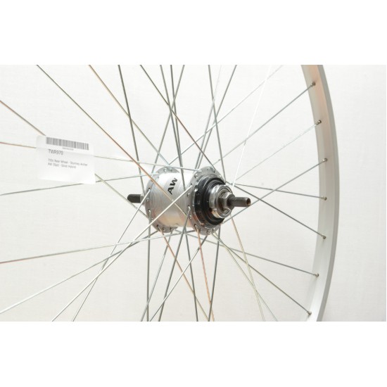 CD Wheel 700c Rear Wheel – Sturmey Archer S-RF3 3Spd – Silver Hybrid CD Wheel 700c Rear Wheel – Sturmey Archer S-RF3 3Spd – Silver Hybrid