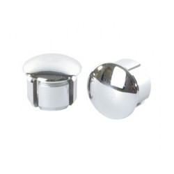 Velox Road Handlebar End Caps – Chrome Pair Velox Road Handlebar End Caps – Chrome Pair