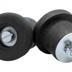 Velox Lockable Handlebar End Caps – Black Pair Velox Lockable Handlebar End Caps – Black Pair