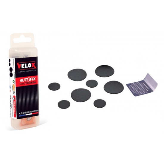Velox Self Adhesive Puncture Repair Kit – Includes 8 Patches Velox Self Adhesive Puncture Repair Kit – Includes 8 Patches