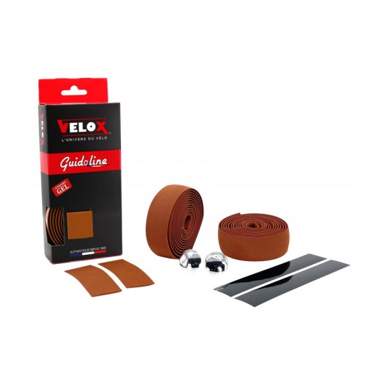 Velox Maxi Cork GEL Handlebar Tape – Brown Velox Maxi Cork GEL Handlebar Tape – Brown