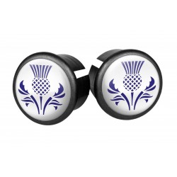 Velox Handlebar End Caps – Scotland Pair Velox Handlebar End Caps – Scotland Pair