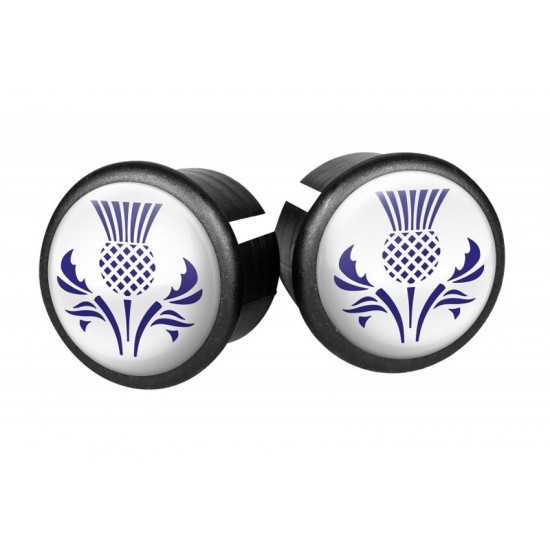 Velox Handlebar End Caps – Scotland Pair Velox Handlebar End Caps – Scotland Pair