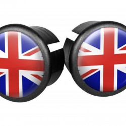 Velox Handlebar End Caps – UK Pair Velox Handlebar End Caps – UK Pair