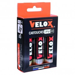 Velox CO2 Cartridges – 16g Pack of 3 RCO216K03