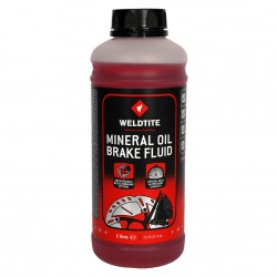 Weldtite Mineral Oil Brake Fluid 1 Litre Weldtite Mineral Oil Brake Fluid 1 Litre