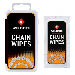 Weldtite Chain Cleaning Wipes – 4 Wipes Pack of 12 Weldtite Chain Cleaning Wipes – 4 Wipes Pack of 12