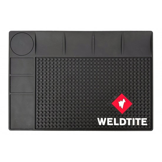 Weldtite Rubber Workshop Mat with Magnet – STANDARD 33.5cm x 23.5cm Weldtite Rubber Workshop Mat with Magnet – STANDARD 33.5cm x 23.5cm