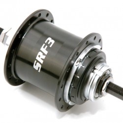 Sturmey Archer Hub 3-Spd 36H Black 163mm Axle Sturmey Archer Hub 3-Spd 36H Black 163mm Axle
