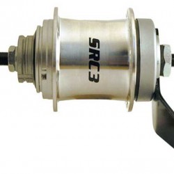 Sturmey Archer Hub 3-Spd Coaster Brk 36H Sil Sturmey Archer Hub 3-Spd Coaster Brk 36H Sil