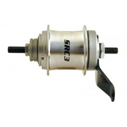 Sturmey Archer Hub 3-Spd Coaster Brk 36H Sil
