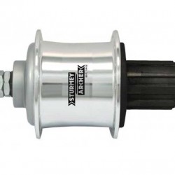 Sturmey Archer Hub 3-spd Cass 8/9sp 36H Sil Sturmey Archer Hub 3-spd Cass 8/9sp 36H Sil