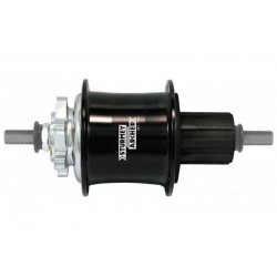 Sturmey Archer Hub 3-Spd Cass 8/9sp Disc Brk 32H Black Sturmey Archer Hub 3-Spd Cass 8/9sp Disc Brk 32H Black