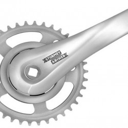 Sturmey Archer 33T x 170mm Single Chainset – Silver