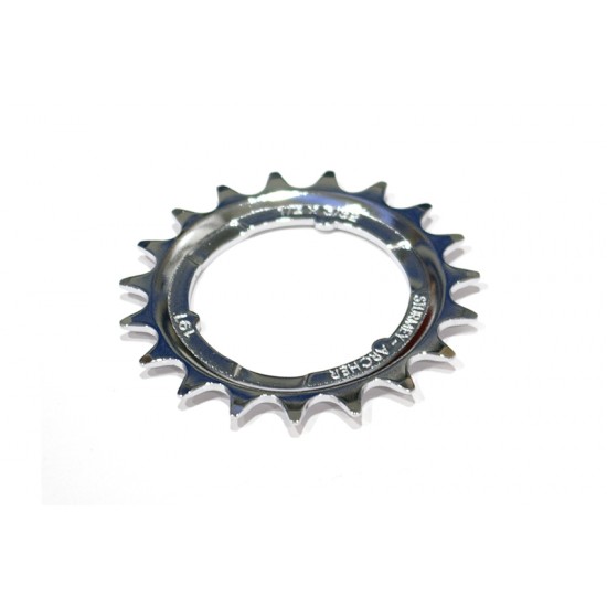 Sturmey Archer 19T Sprocket 3/32 inch Dished Chrome – C50