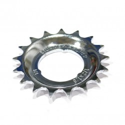 Sturmey Archer 17T Sprocket 1/8 inch Deep Dished Chrome Sturmey Archer 17T Sprocket 1/8 inch Deep Dished Chrome