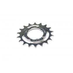 Sturmey Archer 18T Sprocket 3/32 inch Dished Chrome Sturmey Archer 18T Sprocket 3/32 inch Dished Chrome