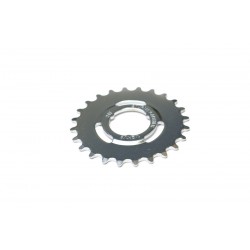 Sturmey Archer 24T Sprocket 1/8 inch Dished Chrome Sturmey Archer 24T Sprocket 1/8 inch Dished Chrome