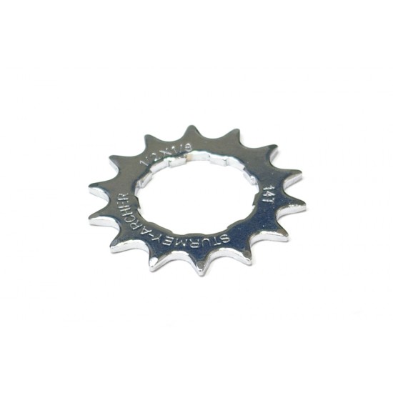 Sturmey Archer 14T Sprocket 1/8 inch Flat Chrome S3X