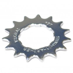 Sturmey Archer 15T Sprocket 3/32 inch Flat Chrome 9-Spline Sturmey Archer 15T Sprocket 3/32 inch Flat Chrome 9-Spline