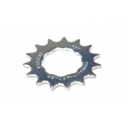 Sturmey Archer 15T Sprocket 3/32 inch Flat Chrome 9-Spline Sturmey Archer 15T Sprocket 3/32 inch Flat Chrome 9-Spline