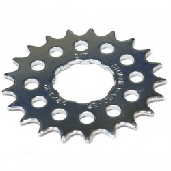 Sturmey Archer 21T Sprocket 3/32 inch Flat Chrome 9-Spline