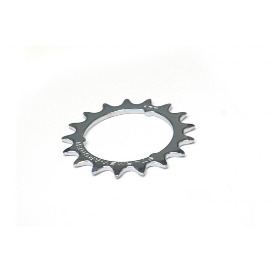 Sturmey Archer 17T Sprocket 1/8 inch Flat Chrome C50