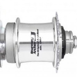 Sturmey Archer Hub 3-Spd Quad 22T Coaster Brk 36H Sil Sturmey Archer Hub 3-Spd Quad 22T Coaster Brk 36H Sil
