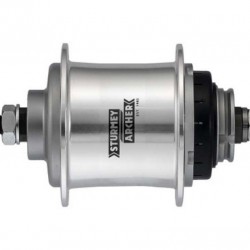 Sturmey Archer Hub 3-Spd Rotary 36H Sil Sturmey Archer Hub 3-Spd Rotary 36H Sil