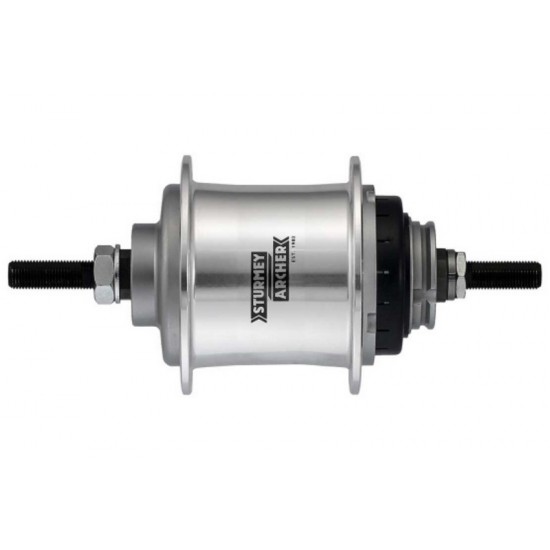 Sturmey Archer Hub 3-Spd Rotary 36H Sil