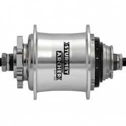 Sturmey Archer Hub 3-Spd Rotary Disc Brk 36H Sil Sturmey Archer Hub 3-Spd Rotary Disc Brk 36H Sil