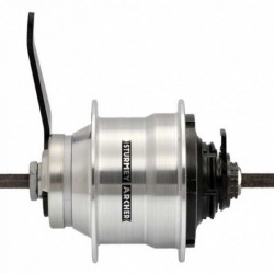 Sturmey Archer Hub 5-Spd Rotary Coaster Brk 36H Sil Sturmey Archer Hub 5-Spd Rotary Coaster Brk 36H Sil