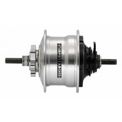 Sturmey Archer Hub 5-Spd Rotary Disc Brk 36H Sil Sturmey Archer Hub 5-Spd Rotary Disc Brk 36H Sil