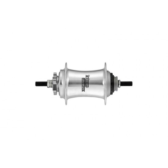 Sturmey Archer Hub 3-Spd Disc Brk 36H Sil