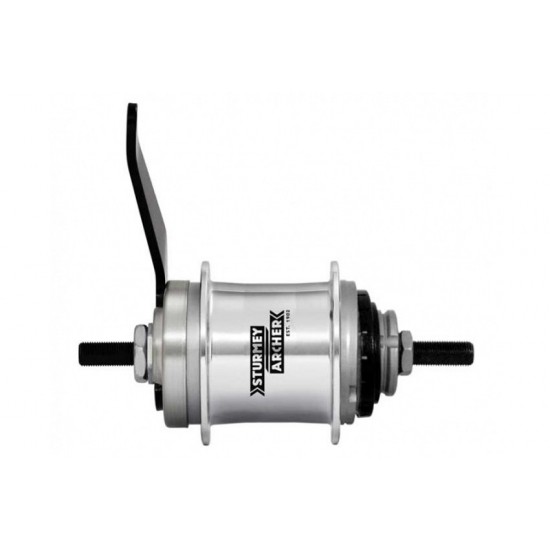 Sturmey Archer Hub Single Speed Coaster Brk 36H Sil