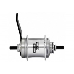 Sturmey Archer Hub 2-Spd Kick Shift Coast Brk 32H Sil