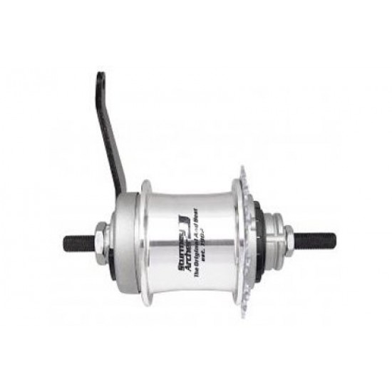 Sturmey Archer Hub 3-Spd 36H Sil Trike Coaster Brk Sturmey Archer Hub 3-Spd 36H Sil Trike Coaster Brk