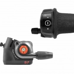 Sturmey Archer TSSS7 7-Speed Twist Shifter with Click Box for SRAM S7 Sturmey Archer TSSS7 7-Speed Twist Shifter with Click Box for SRAM S7